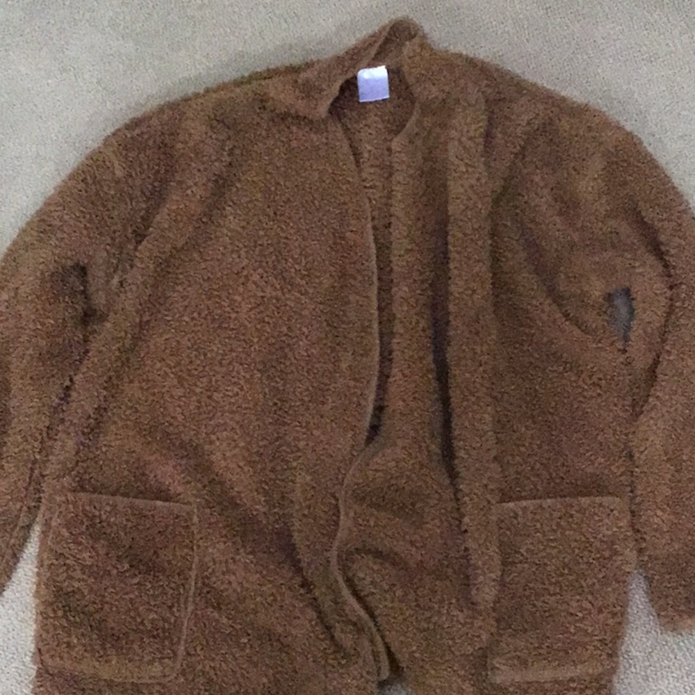 Super soft teddy bear cardigan